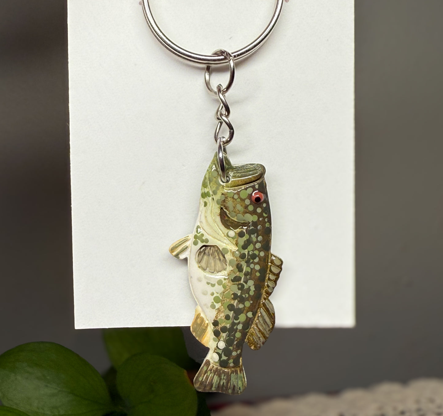 Bass Keychain or Earrings